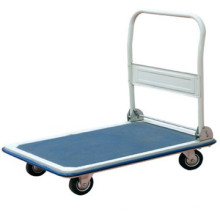 Haute qualité pliable plateforme Hand Cart/acier logistique panier / trois Step Ladder